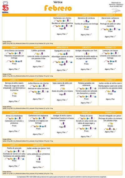 MENU FEBRERO 2017-1