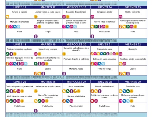 MENÚ MAYO 2026