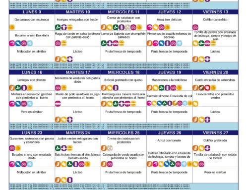 MENÚ NOVIEMBRE 2026