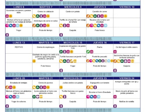MENÚ OCTUBRE 2025